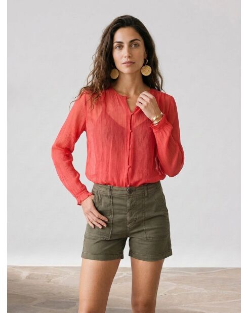 Blusa Qartil rossa