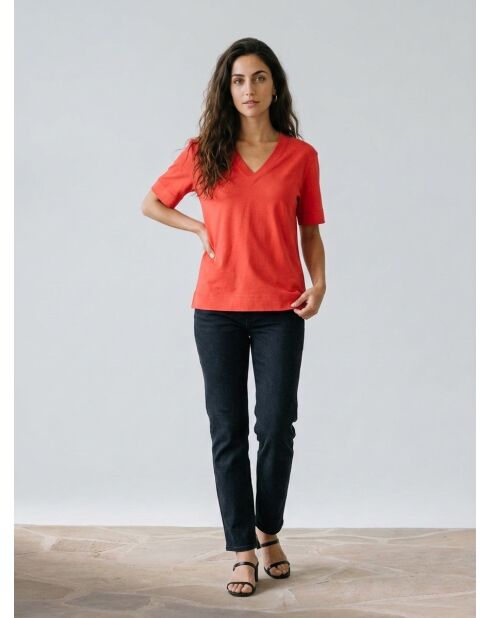 T-shirt rossa Baribo