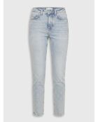 Hellblaue Slim-Fit-Jeans