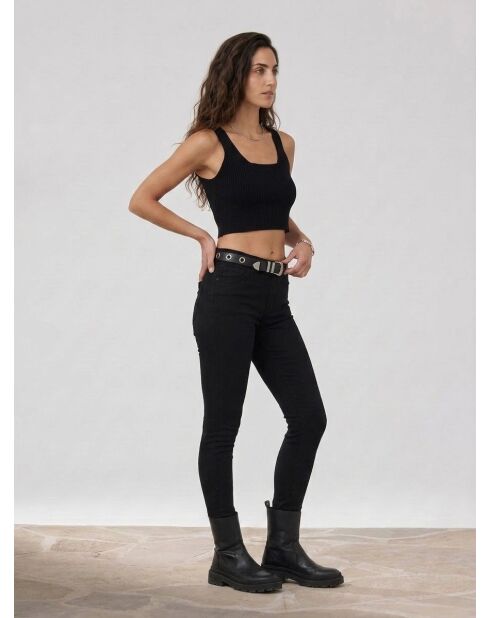 Jeans slim neri Scarlett