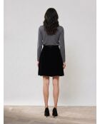 Jupe  en Velours noire