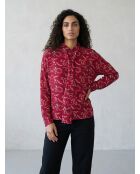 Blouse Lamia rouge