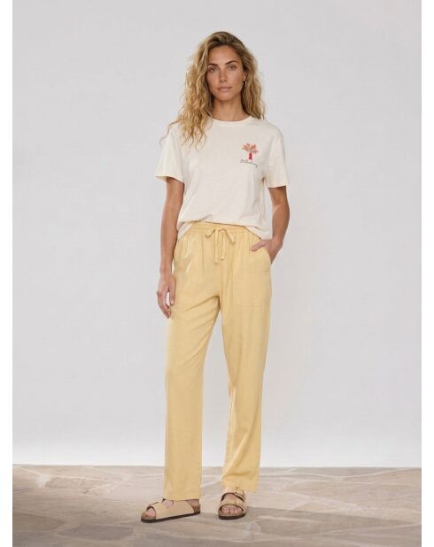 Beachy Keen sandgelbe Hose