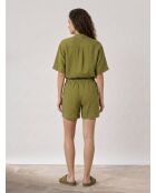 Camisa Citizen matcha 100% lino
