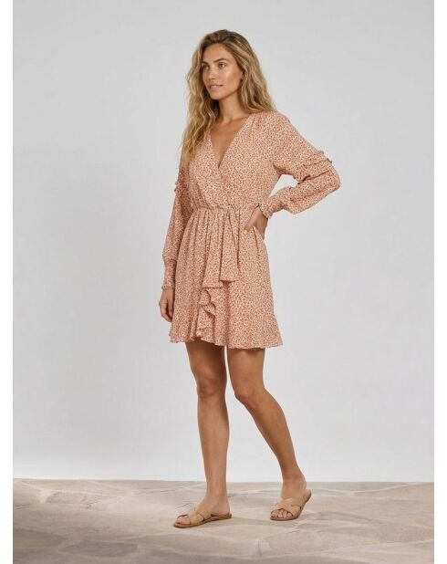 Vestido corto beige Chloé