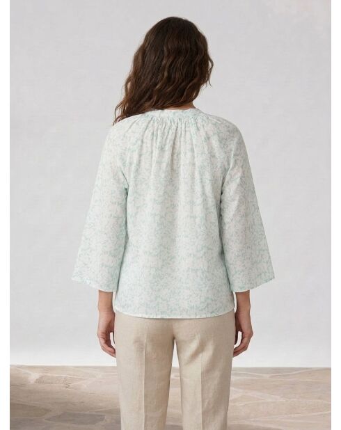 Blouse Dolene imprimée eau