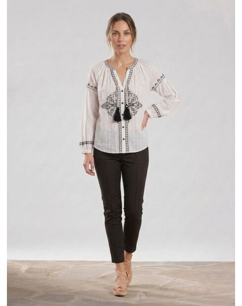 Camisa Havana blanquecina