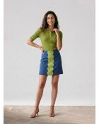 Jupe Jada bleu/vert
