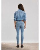 721 Skinny-Jeans mit hohem Bund, blau