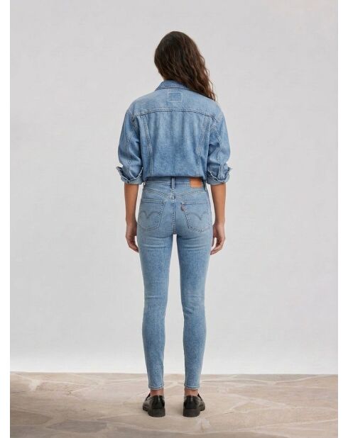 721 Skinny-Jeans mit hohem Bund, blau