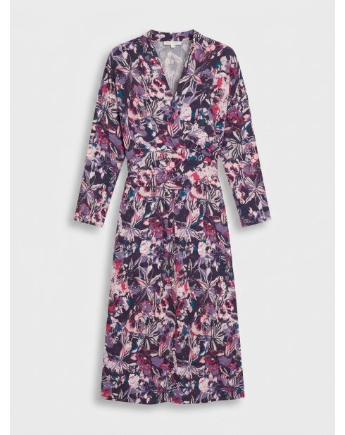 Robe Cherry imprimée rose/violet