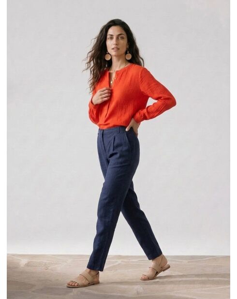 Maceo kirschrote Bluse