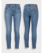 720 Hirise Super Skinny blaue Jeans