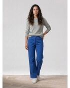 Pantalones 7/8 azules prusianos Punch