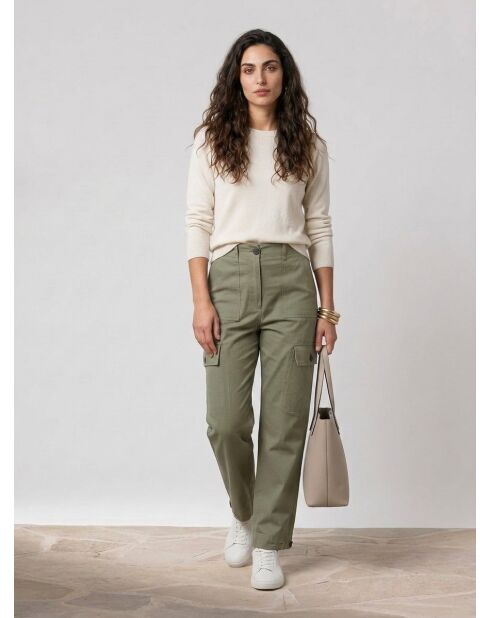 Pantalon Eprise kaki clair
