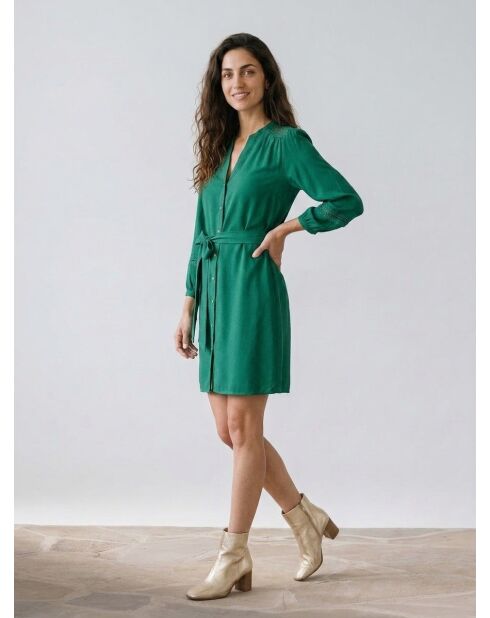 Vestido verde Rea