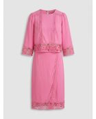 Rosafarbene Bluse Tevy