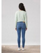 721 Skinny-Jeans mit hohem Bund, blau