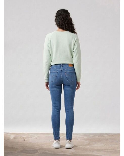 721 Skinny-Jeans mit hohem Bund, blau
