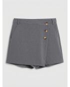 Jupe-short Lugano grise