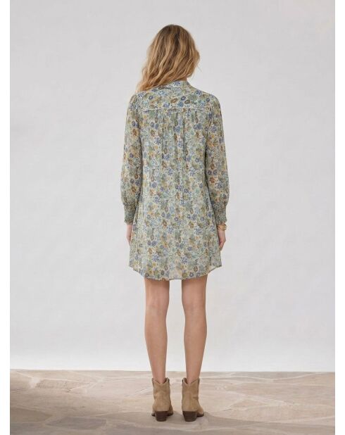 Anderson Kleid mit Strohmuster