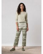 Gabardine Stretch Tanker cargobroek type & dye safari/ecru