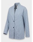 Veste Loanie rayée azur