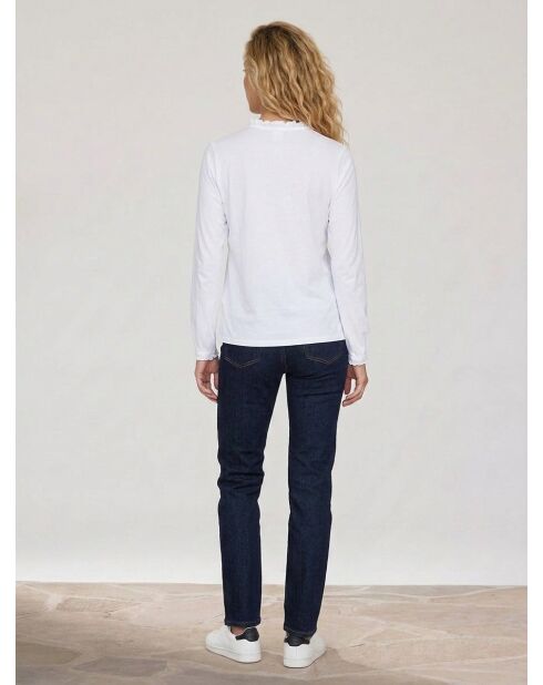 Witte blouse van 100% biologisch katoen Martine