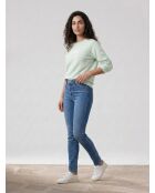 721 Skinny-Jeans mit hohem Bund, blau