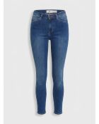 Vaqueros ajustados Twiggy azul oscuro