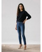 711 Blaue Skinny-Jeans