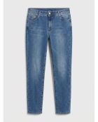 Blaue gerade Jeans aus Arizona