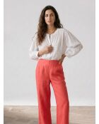 Ecru blouse met print Derry