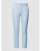 Hellblaue Chinohose