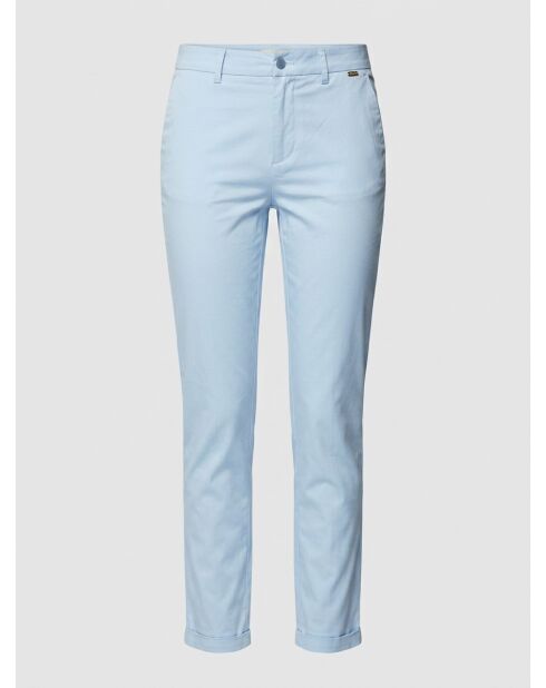 Pantalones chinos azul claro