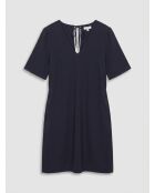Ramble dunkles marineblaues Kleid