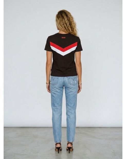 Camiseta Florence de algodón negra