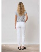 Jeans bianchi in cotone biologico Lslim