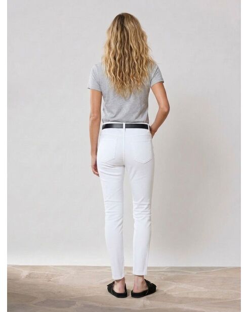 Jeans bianchi in cotone biologico Lslim
