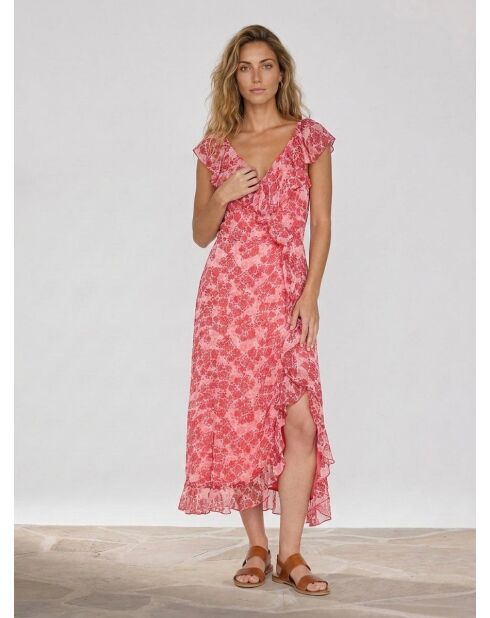 Romance bedrucktes Romea-Kleid