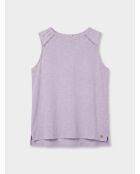 Laurie lila Top aus 100% Bio-Baumwolle