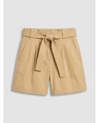 Beigefarbene Shorts von Constance