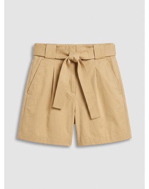Pantalones cortos Constance beige