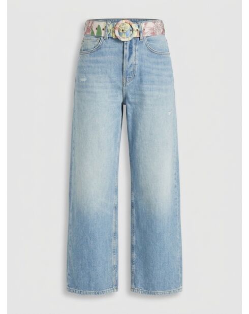 Mittelblaue, lockere Jeans