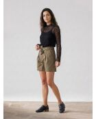 Army-Hose aus einer Mischung aus Baumwolle und Leinen aus Edelstahl