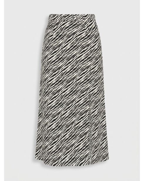 Librisa midirok met zwart/witte zebraprint