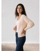 Cardigan Store rose pâle