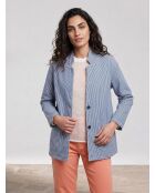 Veste Loanie rayée azur