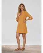 Rio ockerfarbenes Kleid