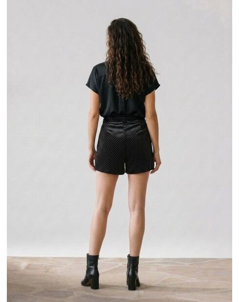 Star Young zwarte korte broek